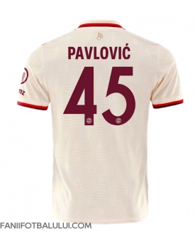 Bayern Munich Aleksandar Pavlovic #45 Tricou Fotbal Replică 2024-25 Barbati Treilea